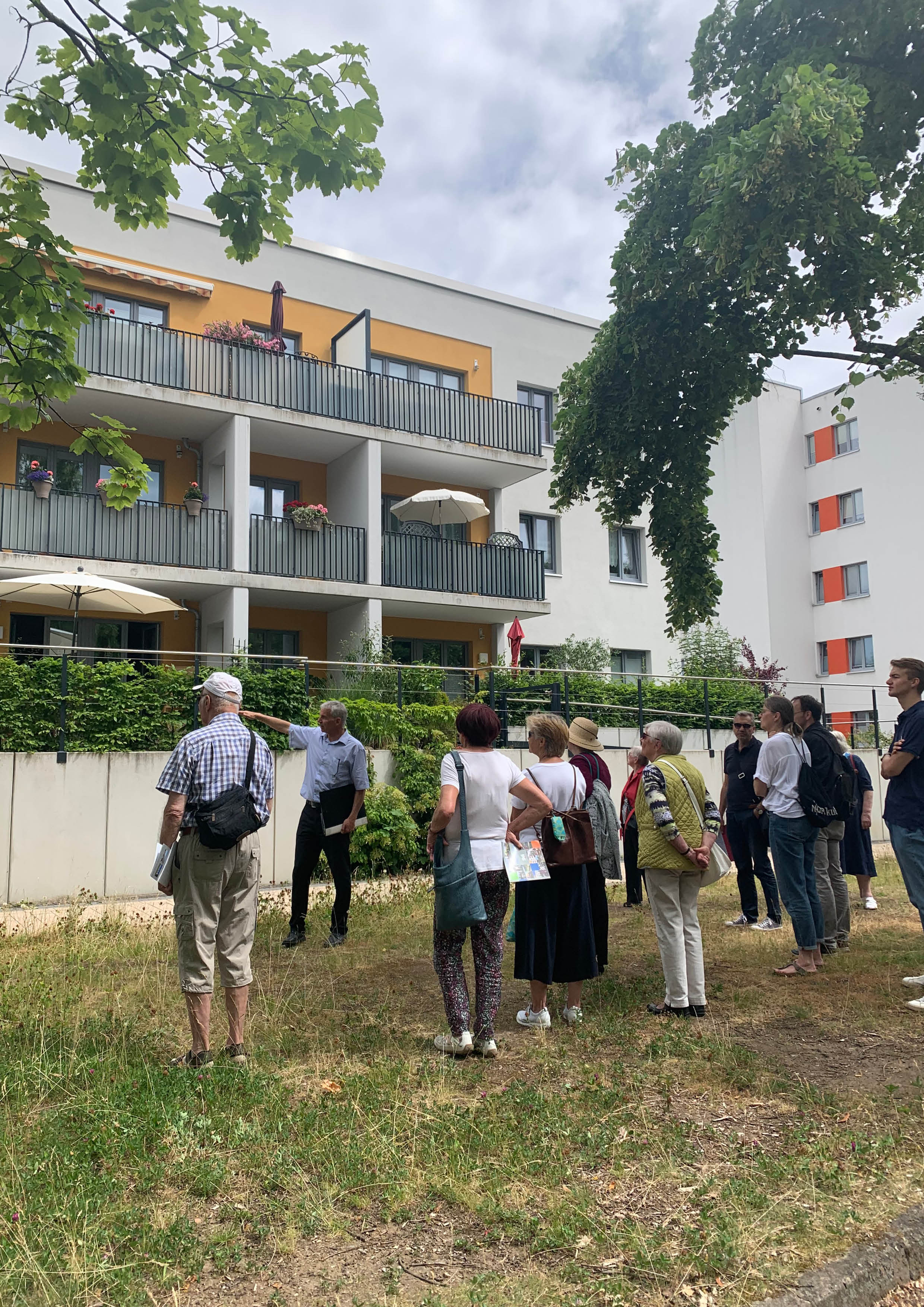 Stadtspaziergang "Seeterrassen", Schwerin, Tag der Architektur 2021 