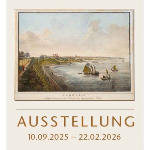 Lithografie von August Achilles 1845 © Stiftung Mecklenburg / Foto: Sönke Ehlert